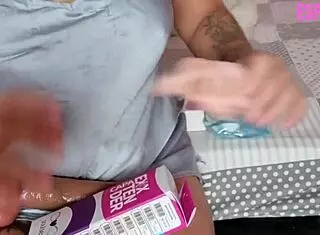 trying out sex toys with friend?