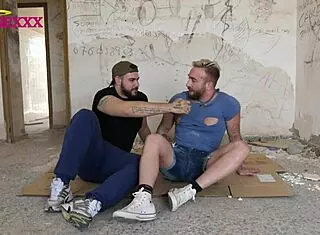 Muscular Italians Magic Javi and Manuel Scalco Fuck with Monster Cocks