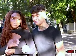 Latina Teen Shares Bisexual Anal With Friend And Boyfriend, Taking Big Black Cock.