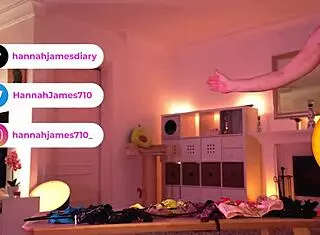 Vibrant Sheer Panties Try On - Hannahjames710