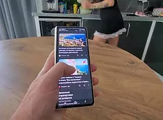 she walked around without panties, teasing my monster cock