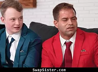 Stepsisters, you're making a nasty deal with stepbrothers in this taboo foursome