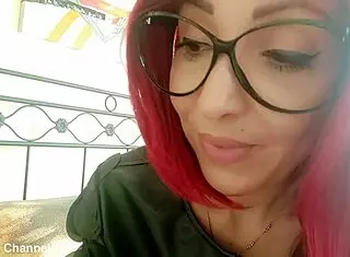 Cute stepmom dominates stepson with dirty talk and ass worship