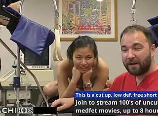 Doctor Tampa Gives Sexual Deviant Mandatory Hitachi Orgasms Raya Nguyen