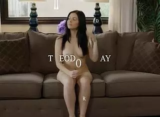 Nudist Hotwife Theodora Day Enjoys Doggy Style for Voyeur Hubby