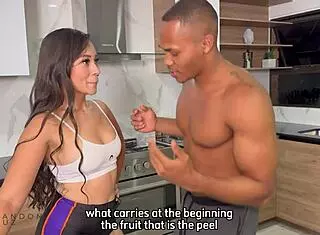 pussy eating dinner scene with hard bbc brandon cruz daniela andrea