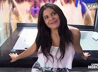 Busty Latina Vick Valencia Oiled And Drilled By Stranger In Casting Hardcore