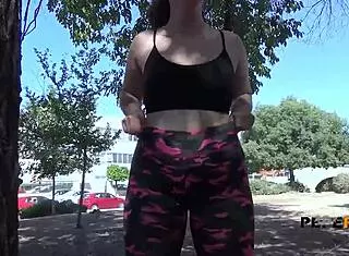 GIGI LUST DELIGHTS HER COACH WITH DEEPTHROAT!