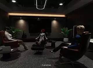 Caroline and anna explore fantasies with muff diving and edging on shaved pussy