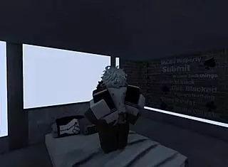 white femboy interacts with black partner politely