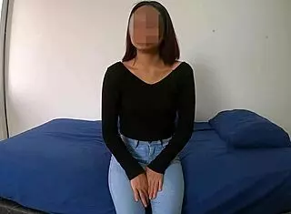 Teen begs for wet pussy fucking