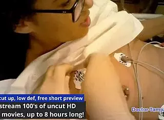 dr tampa gives rebel wyatt entrance physical 😏