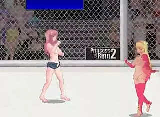 Princess Vivian Fights Paris In Street Wrestling Catfight