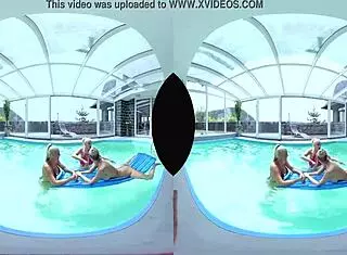 big tits foursome with pool anal?