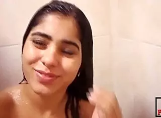 Gabi feels so sexy in lingerie