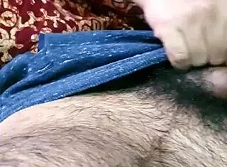 indian wife gives handjob to husband 😏