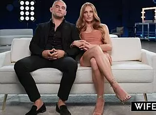 Gorgeous Redhead Hotwife Jessi Rae Takes Jason Luv's BBC Fully