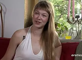 ida the german dream woman masturbates solo with toys