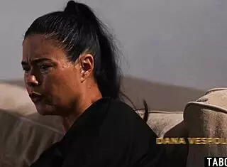 stepmom comforts scared stepkids with sex