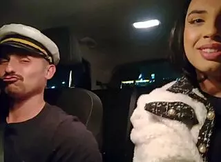 Rolê de sexta com capitão piça, cum on ass in the car