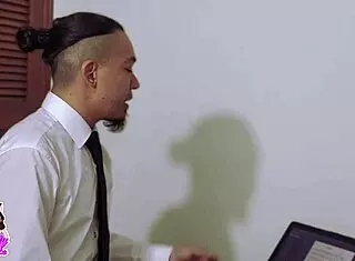 English Professor Tries To Teach Latina Student But She Prefers Sex