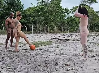 Playing Ball With Neighbor, We Lose Our Assholes 😏