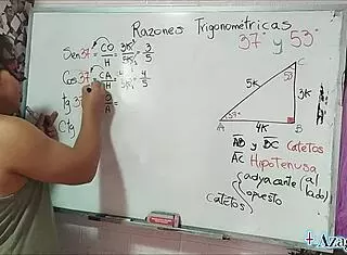 i am the student nerd with brown eyes getting sexual trigonometry lesson from asian teacher in bedroom