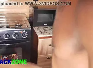 I love how mommy moans in kitchen