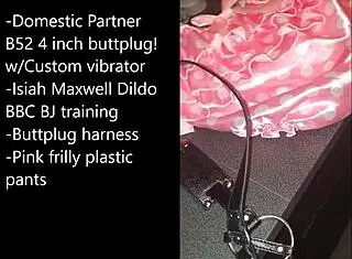 sissy prepares for selfbondage