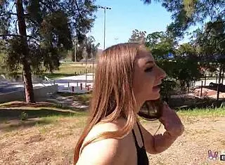 Penelope Kay Squirts in Anal Casting!