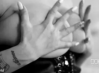 The Mistress Feels Relaxed In Latex And Heels In The Bedroom