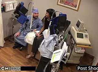 i'm the human guinea pig getting mandatory hitachi orgasms from the doctor