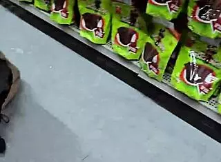 kalena mitrak you won't believe what i did in supermarket miniskirt