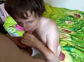 UKRAINIAN MILF GETS BLOWJOB, ANAL DOGGYSTYLE CREAMPIE, ASS LICKING, FINGERING, CUM IN MOUTH, SWALLOW AS BBW