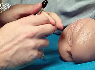 French guy dominates with tongue in ass, clamps on pussy, and dirty insults 😈