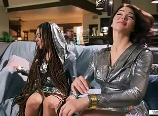 Ts Emma Rose Teaches Tgirl Eva Maxim Ass Licking