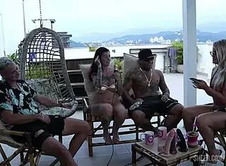 Couple Kobra Fucks Bruna Carlos In Bora Cast Part 2
