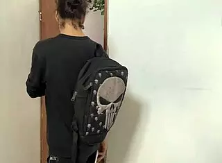 Giving dick to sweet submissive neighbor after being caught