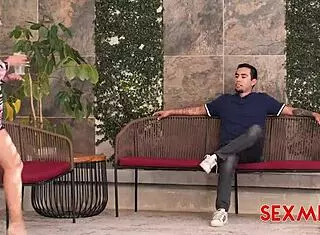 torn between stepmom and girlfriend gali diva in wild quickie