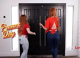 Stepsiblings And Sexual Shenanigans With Ginger Milfs Summer & Lauren