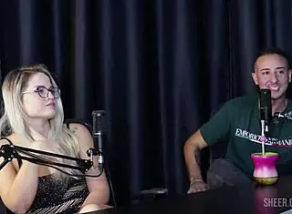 hyoran carvalho in sheer red lingerie compilation