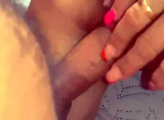 Real sex with slender milf wife