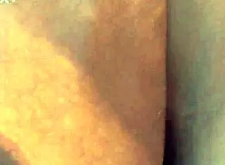 Hairy Mature Flashes In Transparent Outdoor Public Display