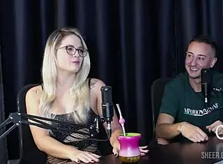 hyoran carvalho in sheer red lingerie compilation