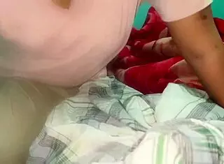 wife riding her husband's big cock in reverse cowgirl position with juicy shaved pussy