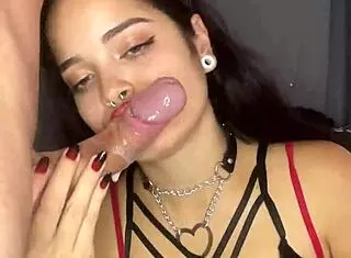 Diabinha Deepthroats Wellington Prado