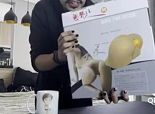 behind the scenes in sao paulo, testing a brazilian sex doll with masturbation and toys