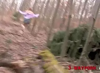 i'm in a friday the 13th threesome in the woods cabn