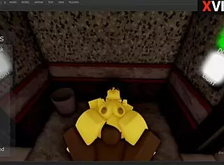 Chika From FNAF Gets Intense Monster Cock Fuck in Roblox Studio by Reshak