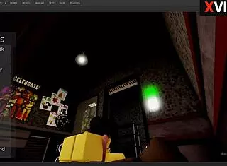 Chika From FNAF Gets Intense Monster Cock Fuck in Roblox Studio by Reshak